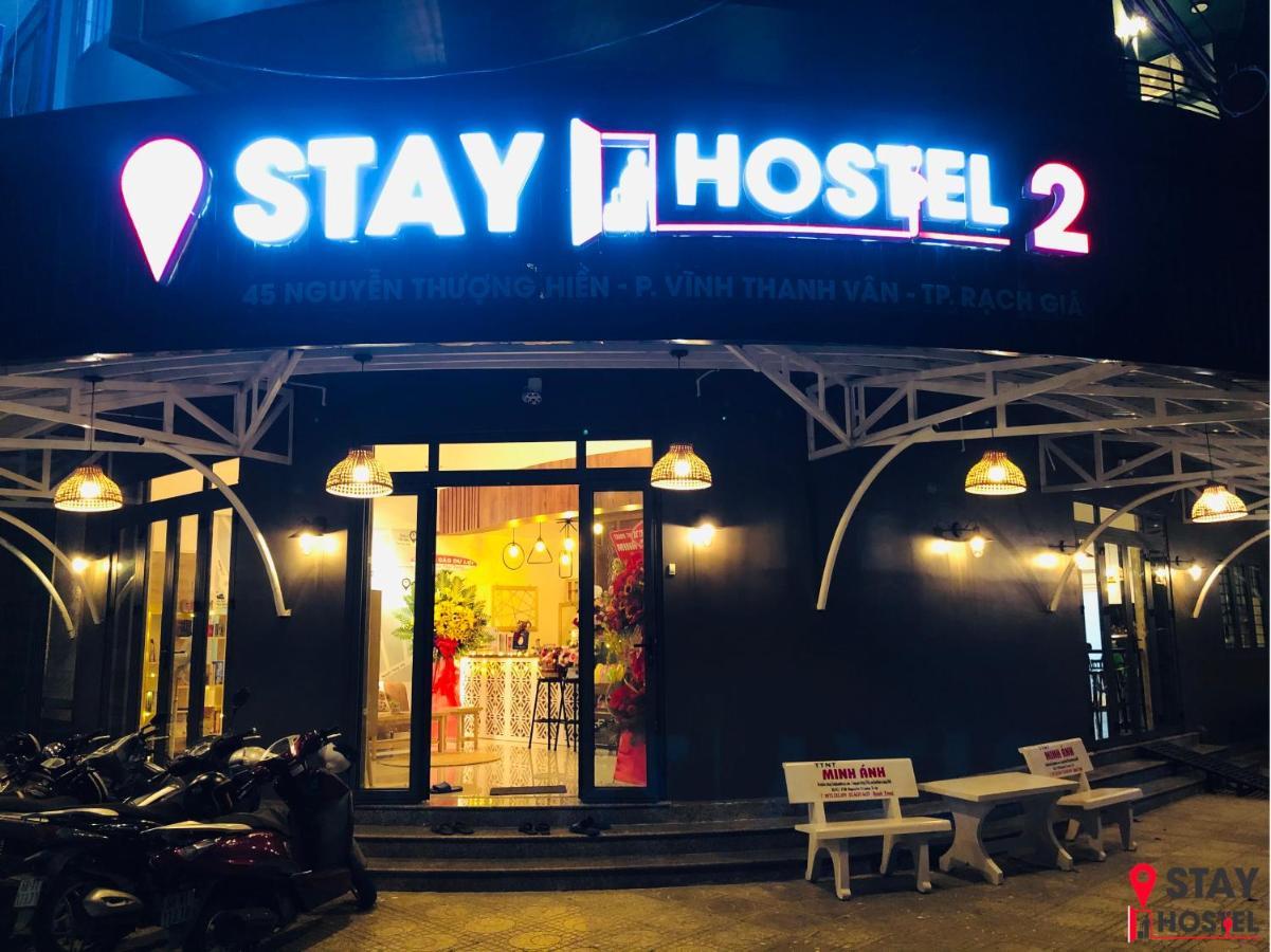 Stay Hostel 2 - 350M From The Ferry Rạch Gia Exteriör bild